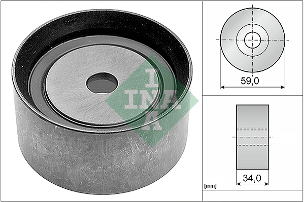 Deflection Pulley/Guide Pulley, timing belt